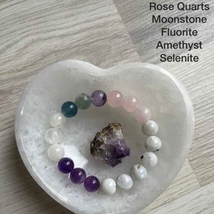 Mixed Crystal Stone Bracelet